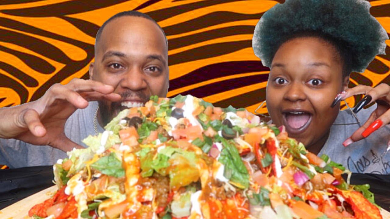 LOADED FLAMIN' HOT LIMON NACHOS MUKBANG 먹방 EATING SHOW | HILARIOUS MUST WATCH!!!