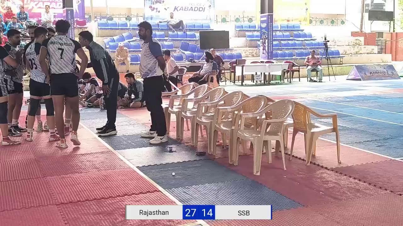 Quaterfinal Rajasthan 🆚 SSB All India Police Kabaddi Turnament Jammu and Kashmir 2026