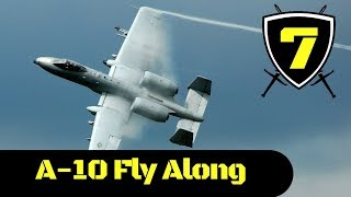US Air Force - A-10 Thunderbolt II In-Flight Cockpit Footage