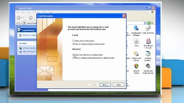 Microsoft® Outlook 2003: How to back up Personal Address Book on Windows® XP