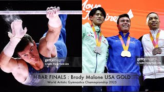 Men's H-BAR Finals Full Competition | World Artistic Gymnastics Championship 2025 Jakarta