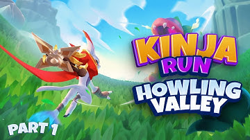 Kinja Run Gameplay Walkthrough | Part 1 (Stage 1 to 10 -  Howling Valley ) ( Android & iOS)