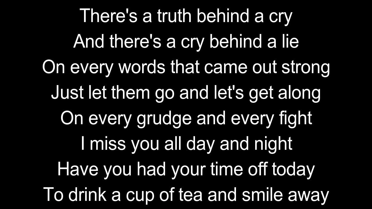 Letto - Truth Cry And Lie Lirik Letto - Truth Cry And Lie Lirik