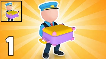 Airport Rush 3D - Gameplay Walkthrough  - Airport Flight Manager (iOS, Android) Part-1