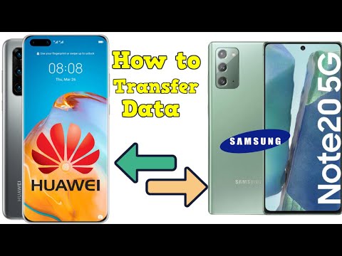 Video: Hvordan overfører jeg kontakter fra Huawei til Samsung?