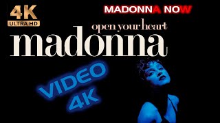 MADONNA - OPEN YOUR HEART -  4K 2160p UHD - REMASTERED