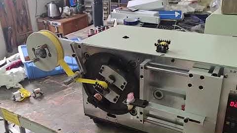 Automatic taping machine WM-1948R. For coil transformer