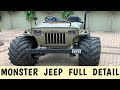 open jeep modification full detail with price | KHOO WALE |