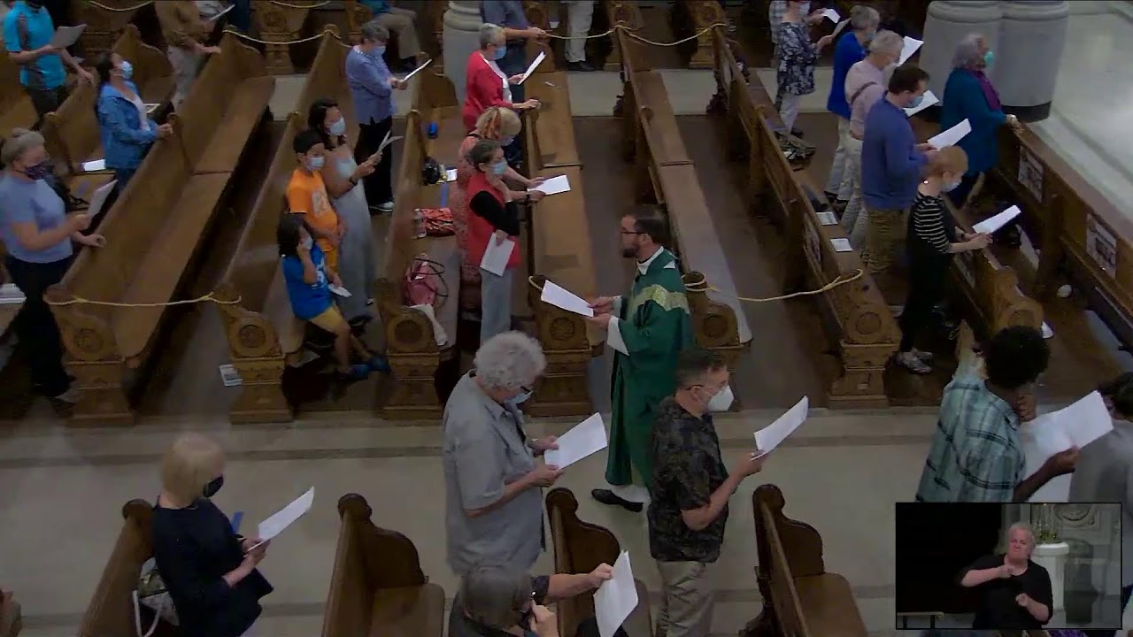 Sunday, September 5, 2021, 11:30 AM Mass