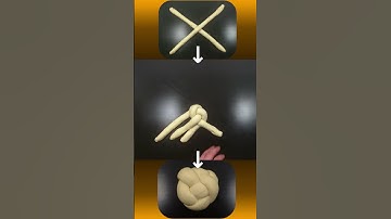 how to shape round challah from two strands