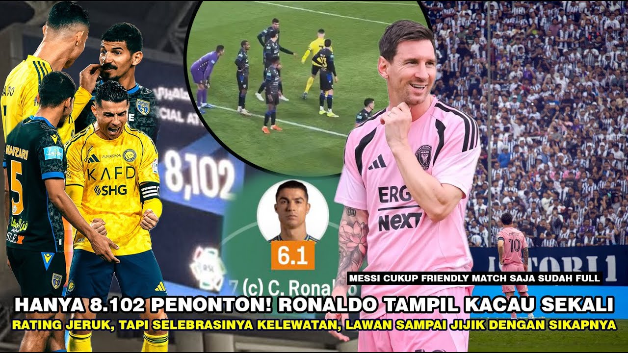 MESSI SAMPAI JIJIK LIATNYA! RATING JERUK, TAPI SELEBRASINYA KELEWATAN — MESSI CUKUP DIAM & BUKTIKAN