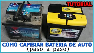 Como cambiar bateria de auto - TUTORIAL - Citroën C2 1.6i VTR 110CV 🚨