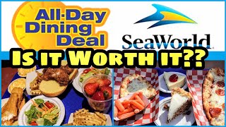 Is Sea World Orlando's All Day Dining Deal Worth it | Where to Eat at Sea World Orlando Restaurants