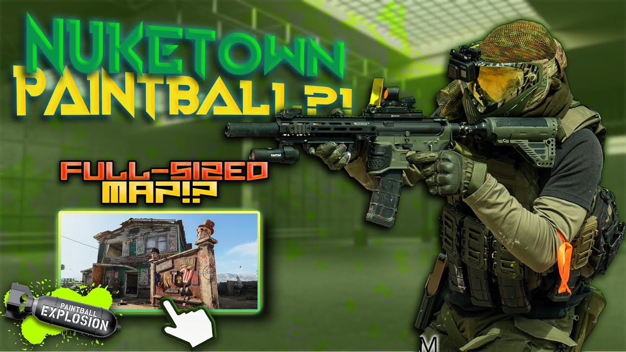 Paintball NUKETOWN?! Magfed Paintball Paintball Explosion YouTube