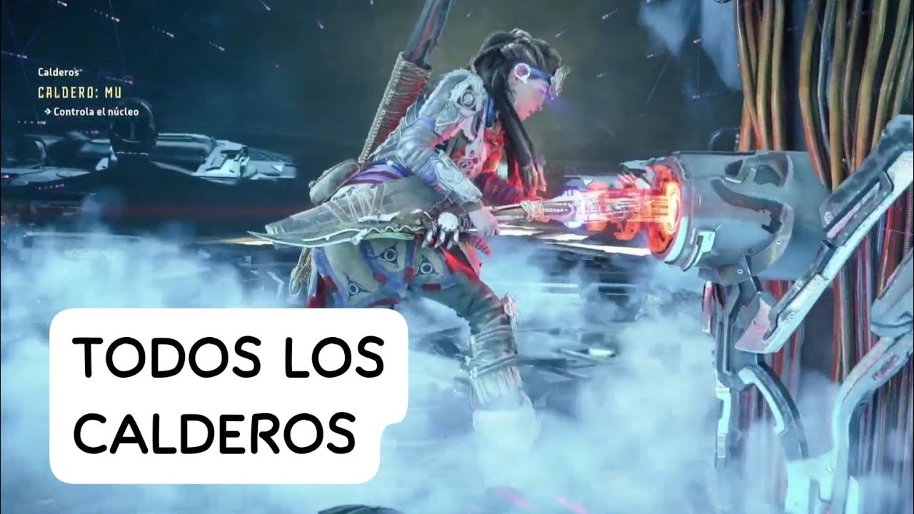 Horizon Forbidden West (Ps5) TODOS LOS CALDEROS (Español Latino) Nivel Normal