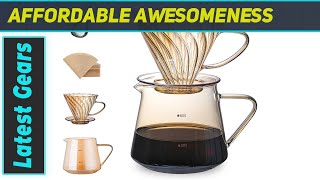 Can's Pour Over Coffee Maker Set: Elevate Your Coffee Experience!