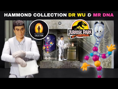 【6/30迄】ジュラシックパーク　ハモンドコレクション　ウー博士　Mr. DNA HAMMOND COLLECTION DR WU & MR DNA | Jurassic Park 30th Anniversary