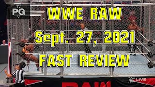 WWE RAW Fast Review (Sept. 27, 2021)