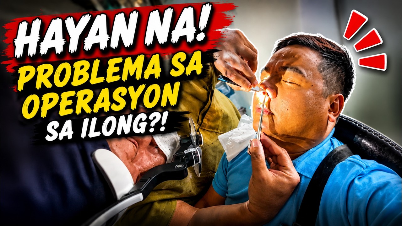 HAYAN NA!! PROBLEMA SA OPERASYON SA ILONG???!!!!