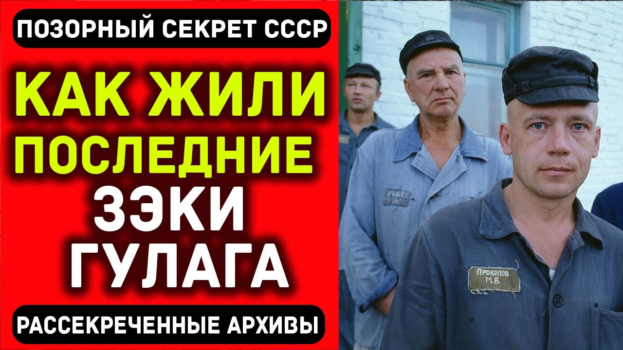 ГУЛАГ официально закрыт. Но вот что скрывали ещё 30 лет…