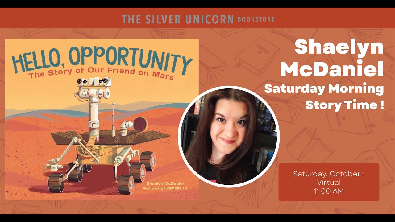 Virtual Saturday Morning Story Time! with Shaelyn McDaniel