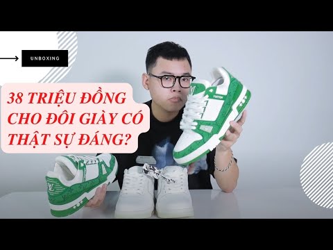 Video UNBOXING #7 - LOUIS VUITTON TRAINER GREEN | 