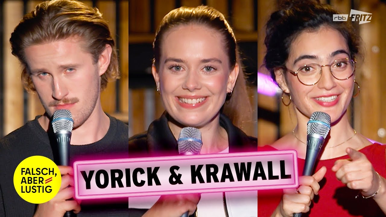 Was plant Yorick Thiede? | falsch, aber lustig | Ana Lucia, Josepha Walter, Moritz Neumeier