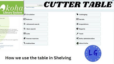 LC Cutter Table - How to use the cutter table