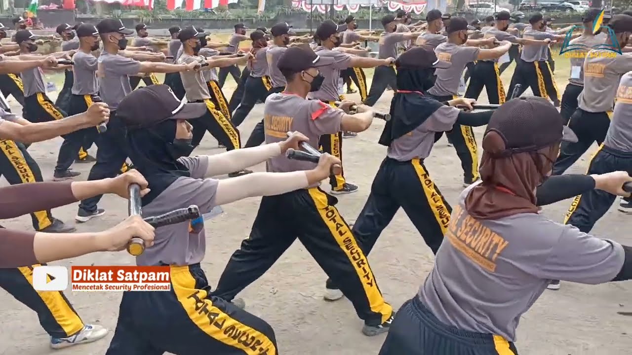APA BENAR DIKLAT SATPAM GADA PRATAMA CUMA 14 HARI SAJA ?!!...