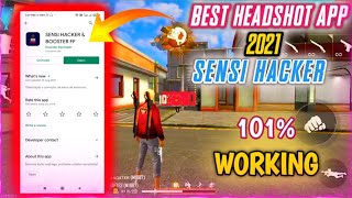 BEST HEADSHOT APP 2021 || HEADSHOT APP SENSI HACKER|| FREE FIRE || GARENA FREE FIRE|| HEADSHOT APP screenshot 1