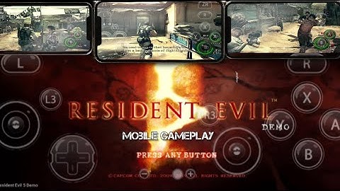 Resident Evil 5 Mobile Gameplay Fix Graphic | Egg Ns Emulator Snapdragon 860+ Adreno 640 Driver