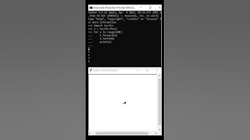 Python Turtle Square Spiral Tutorial - Part 1