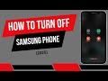 how to turn off samsung galaxy phone