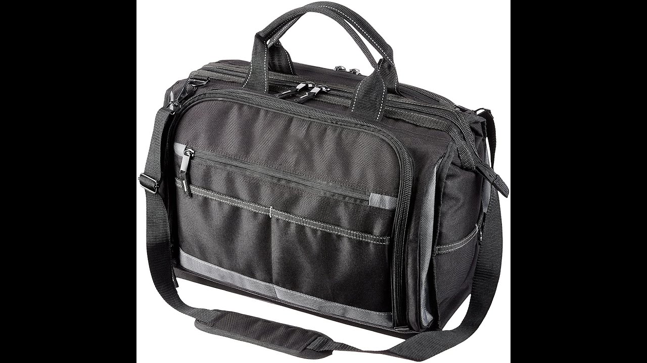 Pahal Nylon Tool Bag Waterproof Heavy duty for tools of Electrician, all Mechanic, 64 Pockets