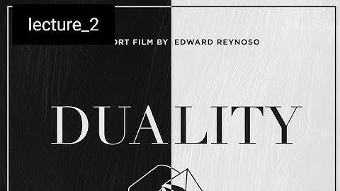 duality unit_5 math optimization techniques bsc final year lecture_2