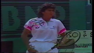 Gabriela Sabatini vs Mary Jo Fernandez Roland Garros 1989