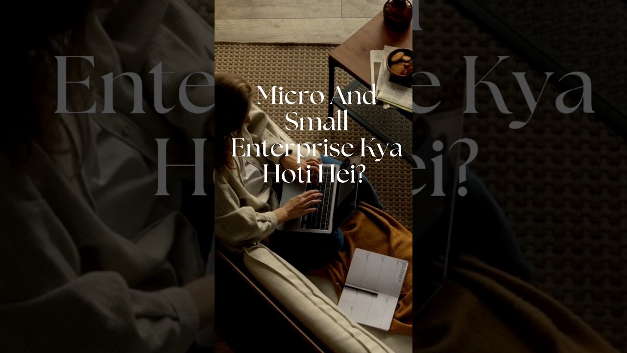 Micro And Small Enterprise Kya Hoti Hei?  