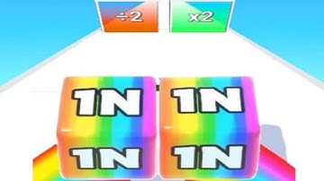 JELLY Run 2048♾️ vs Blob Merge 3d Game - All Levels part 11