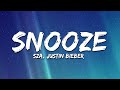SZA, Justin Bieber - Snooze (Acoustic) (Lyrics)