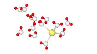 Potassium Ion Hydration Shell (Molecular Dynamics Simulation)