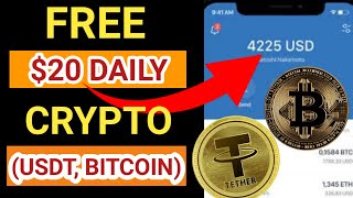 5 APPS to earn $100 free crypto (USDT, Bitcoin) within 24 hours/how to earn free usdt, Bitcoin. screenshot 5