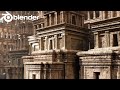 Create architecture assets in blendermodeling and texturing tutorial