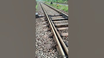 Track Change to Loop Line/How Train Change the  track / Auto track changing  process #ytshorts