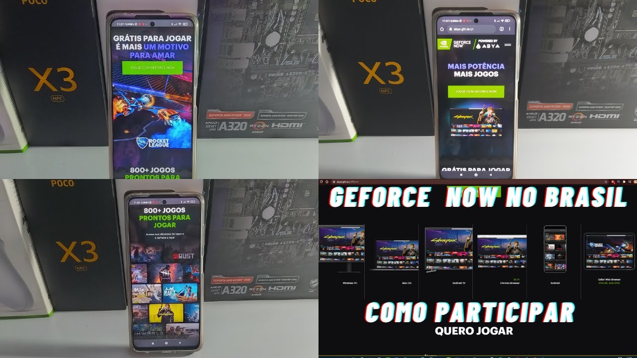 BETA DO GEFORCE NOW NO BRASIL VEJA COMO PARTICIPAR NO CELULAR OU PC