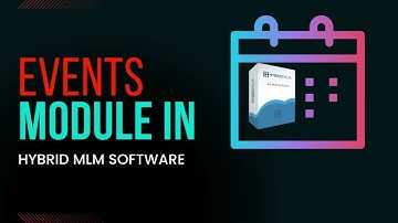 Did You Know How Event Module in Hybrid MLM Works | MLM Event Managment | Hybrid MLM Software | MLM