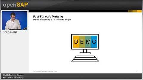 SAP Cloud Platform Git| SAPUI5 | Git | SAP Cloud. Week 2 Unit 1 Fast-Forward Merging