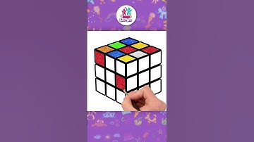 Learn to Draw a Rubik