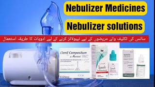 Nebulization Medicine Nebulizer Drugs Drug Used In Nebulizer Asthmatic Treatment