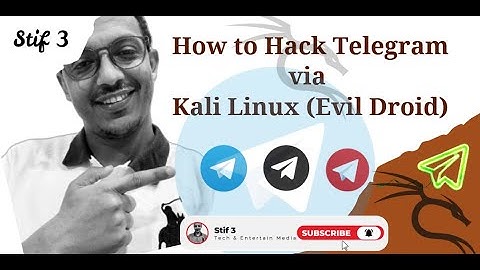 How to Hack Telegram via Kali Linux (Evil Droid) | Sound Track Version