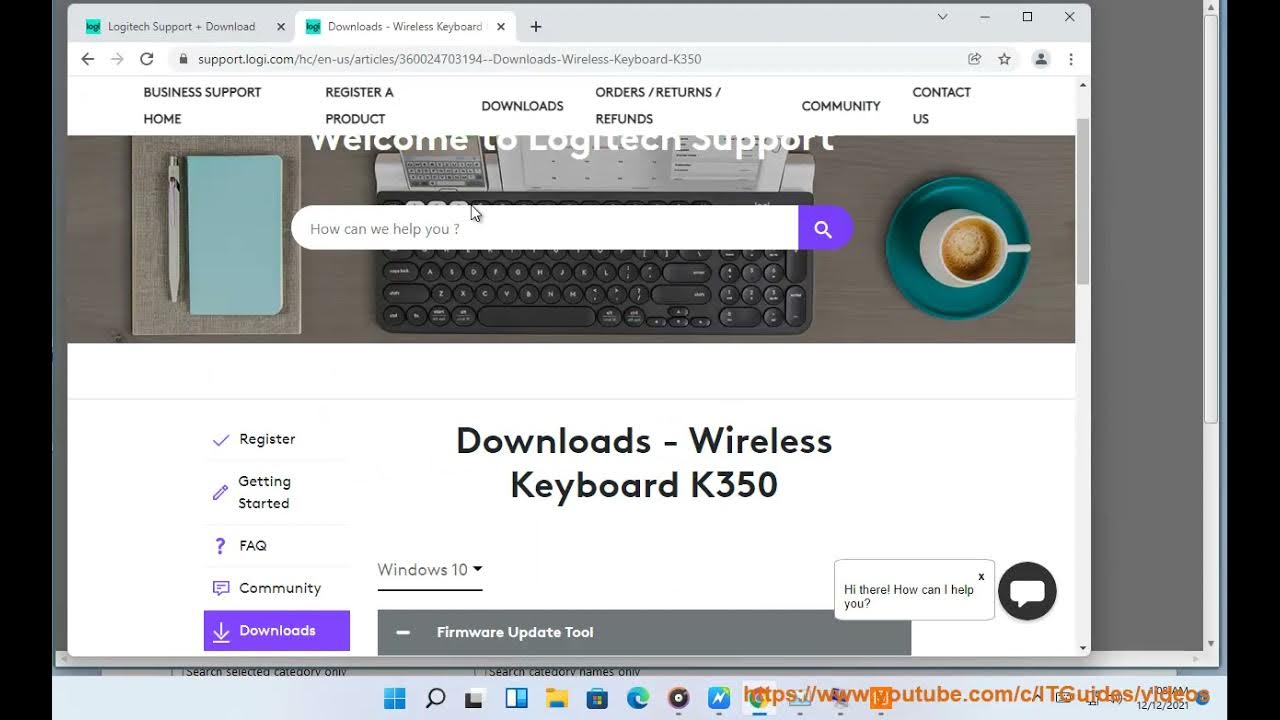 Logitech K400 Plus Driver Download